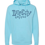 Blue Aqua Drip City Hoodie