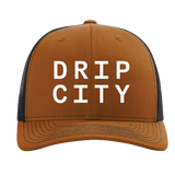 Brown Drip City Hat